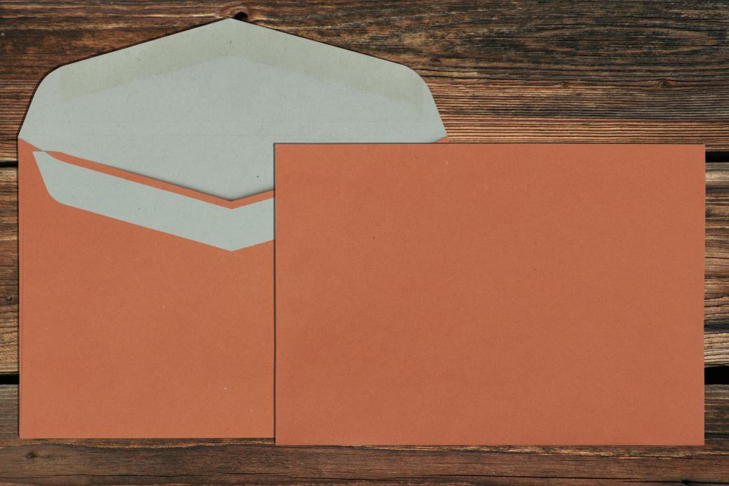 Kuvertierhüllen C6 114x162 mm Nassklebend Orange 80 g/qm